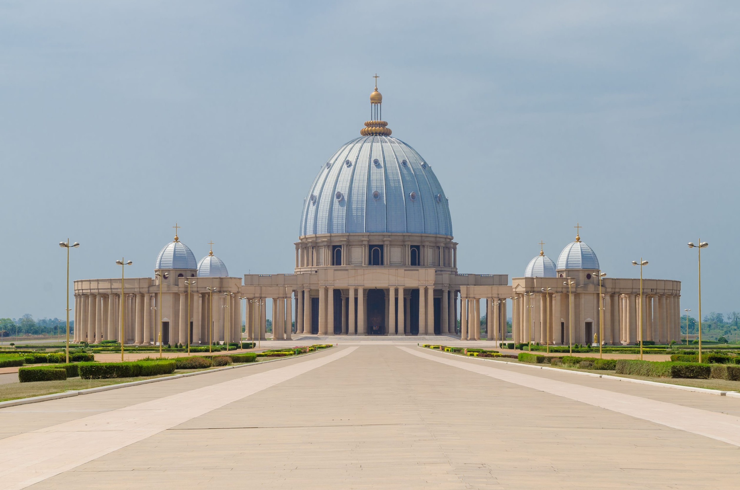 Basilica Of Our Lady Of Peace In Yamoussoukro