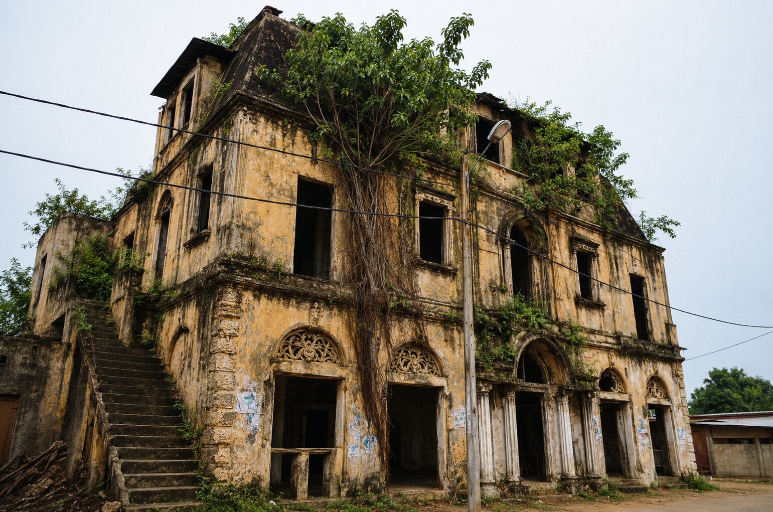 Grand-Bassam in the Ivory Coast