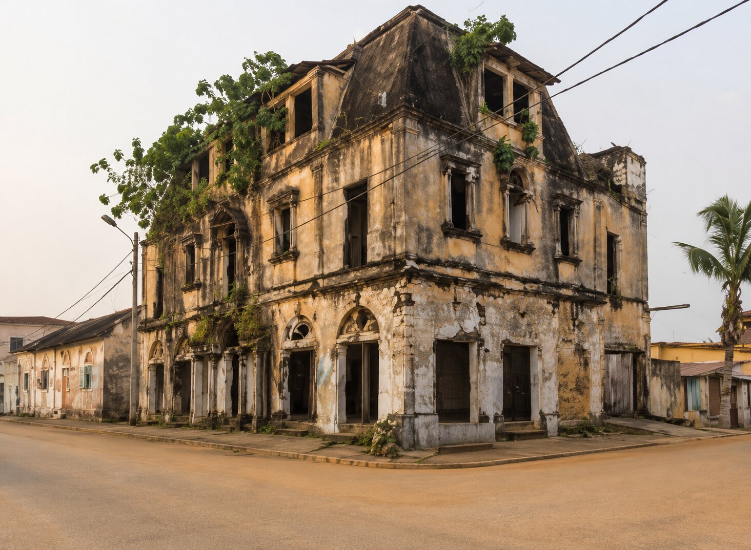 Historic quarter Grand-bassam