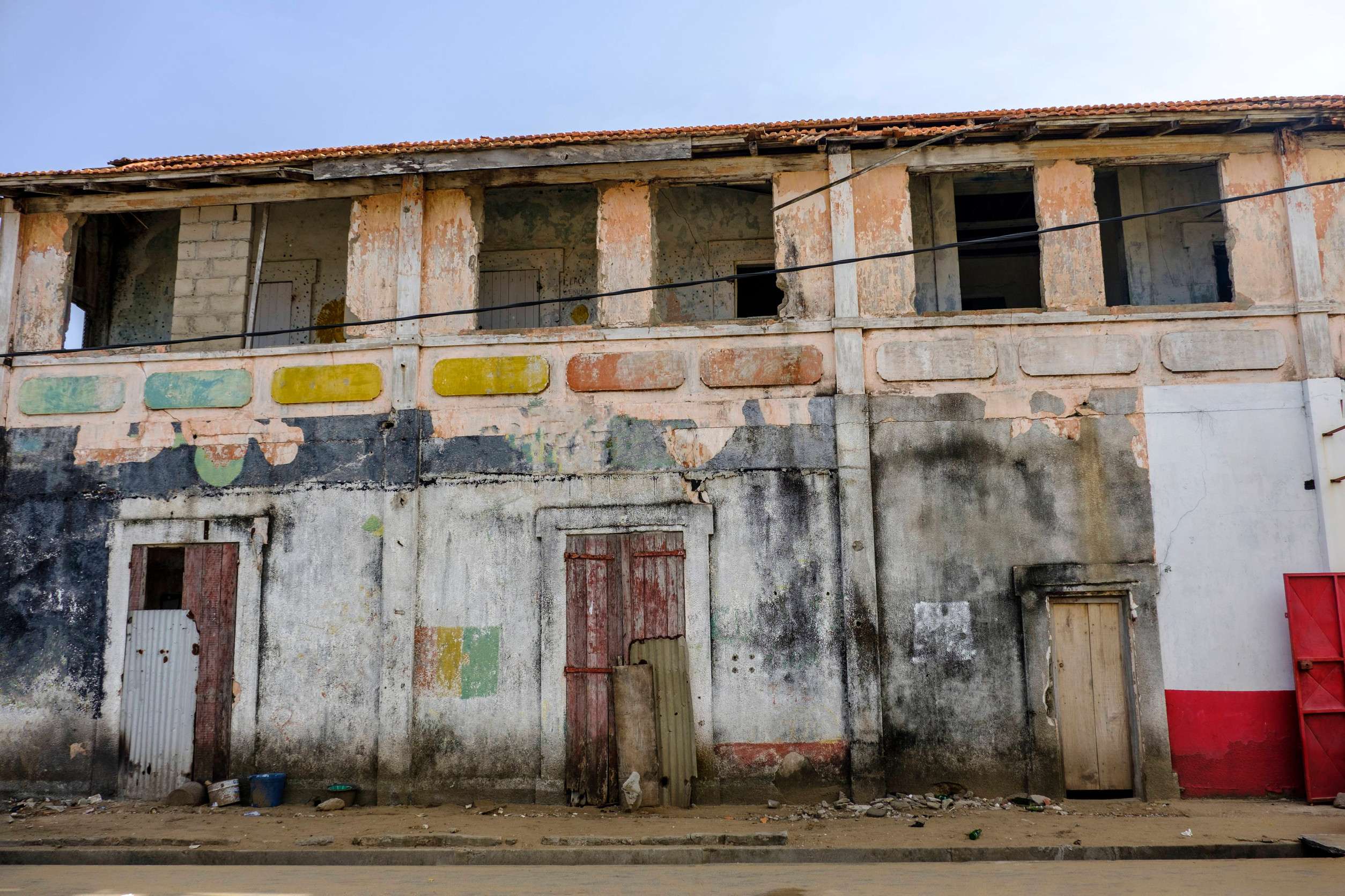 Old Colonial Building In Grand Bassam