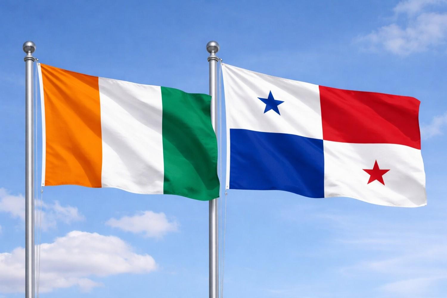 Panama And Ivory Coast Flag