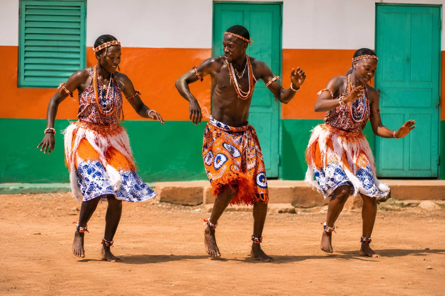Traditional Dance Of Ivory Coast