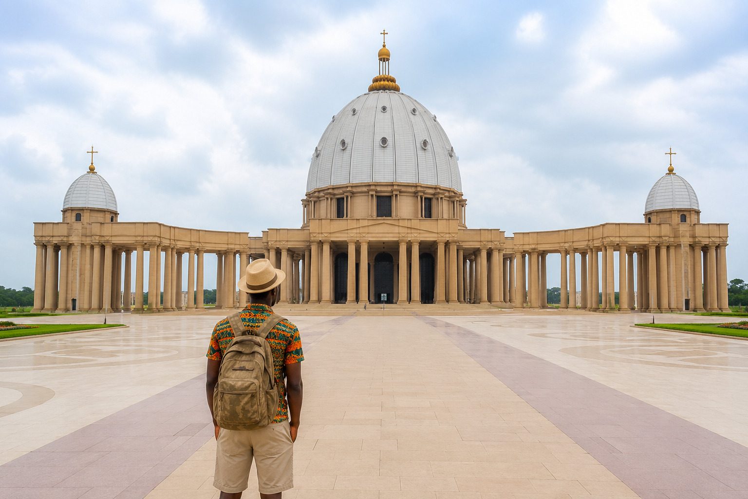 Traveller Exploring Ivory Coast