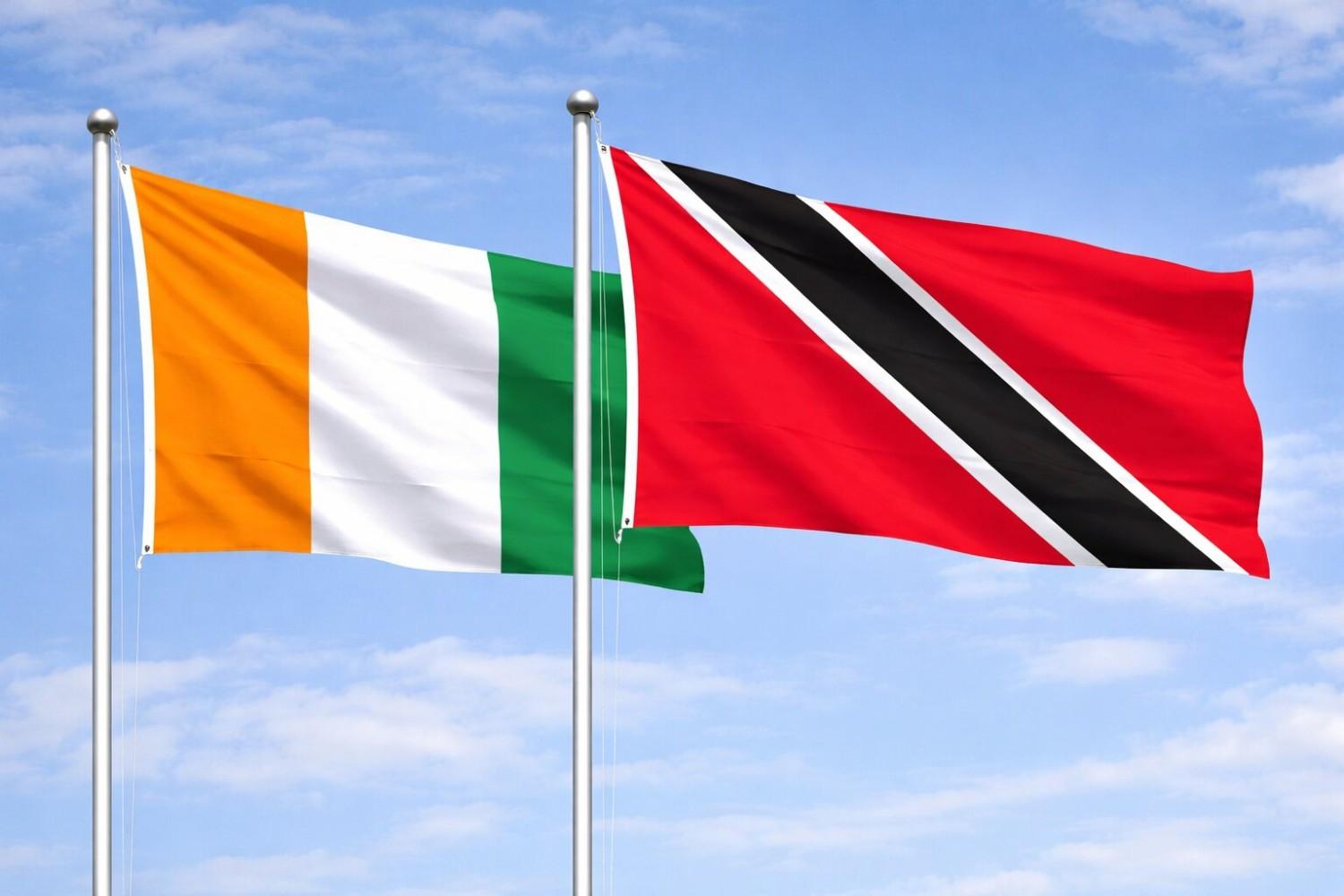 Trinidad And Tobago And Ivory Coast Flag